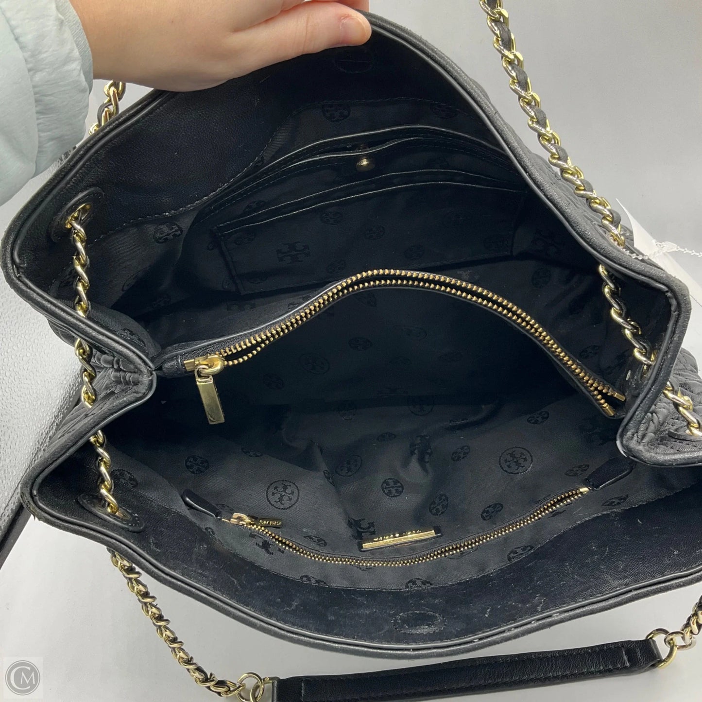 Handbag Designer By Tory Burch, Size: Medium