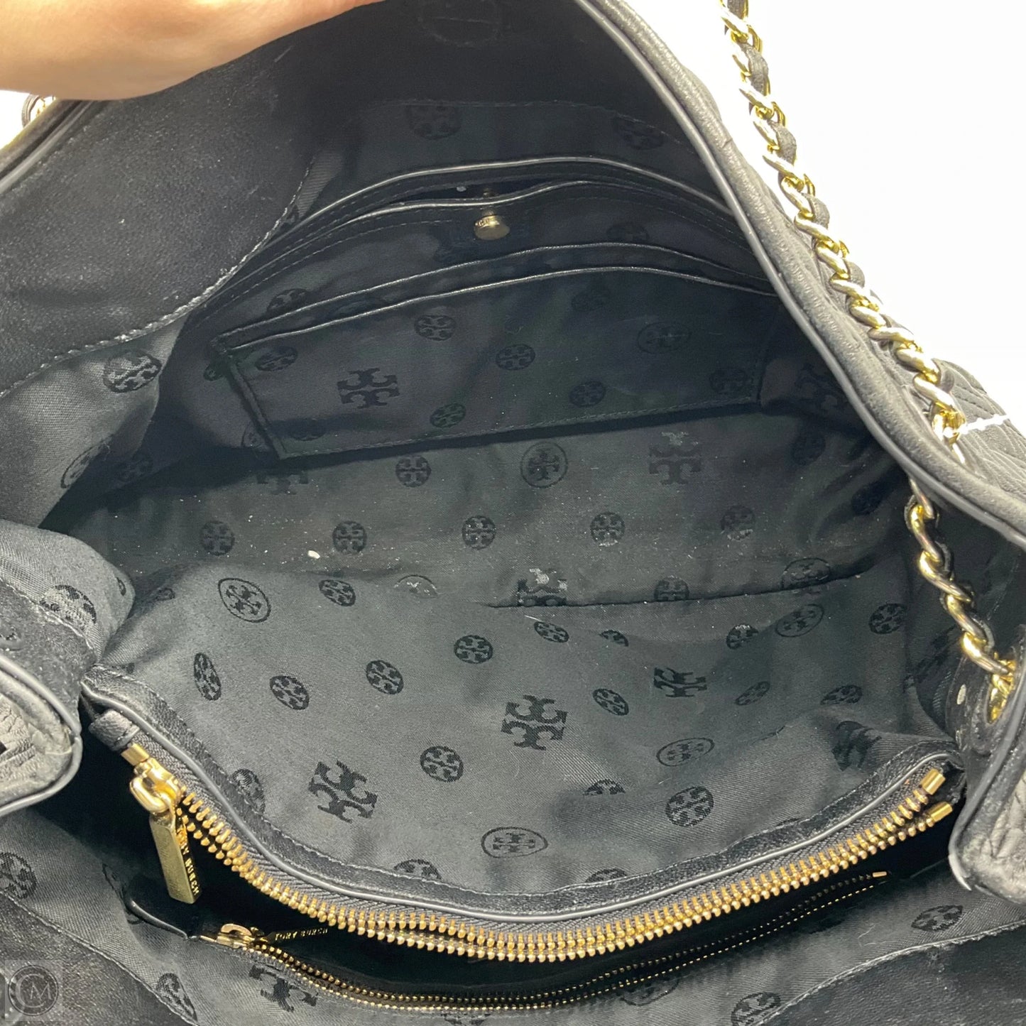 Handbag Designer By Tory Burch, Size: Medium