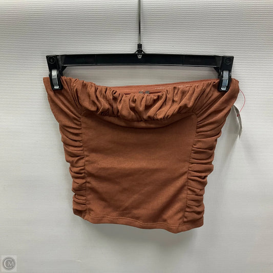 Top Sleeveless By Anthropologie In Brown, Size: S