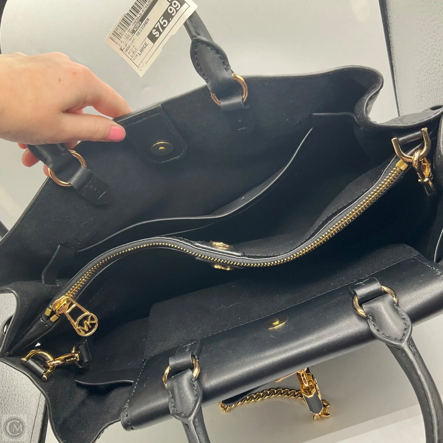 Handbag Designer By Michael Kors, Size: Large