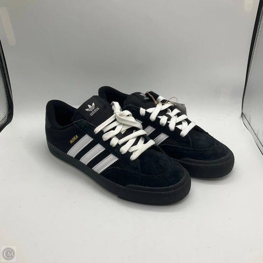 Shoes Sneakers By Adidas In Black & White, Size: 7