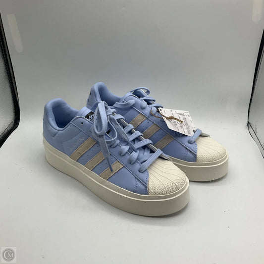 Shoes Sneakers By Adidas In Blue & White, Size: 8