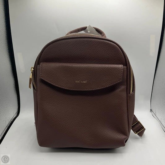 Backpack By Matt And Nat, Size: Medium
