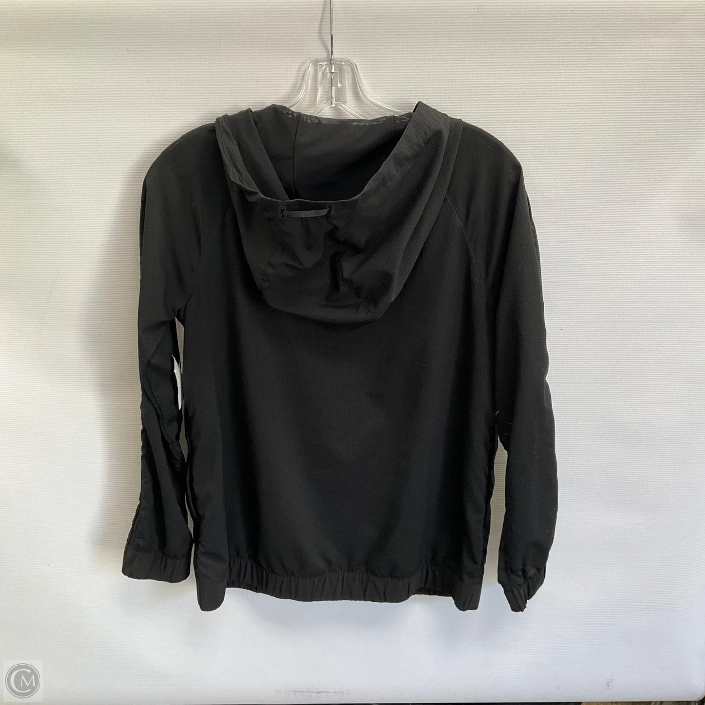 Athletic Jacket By Lululemon In Black, Size: 6