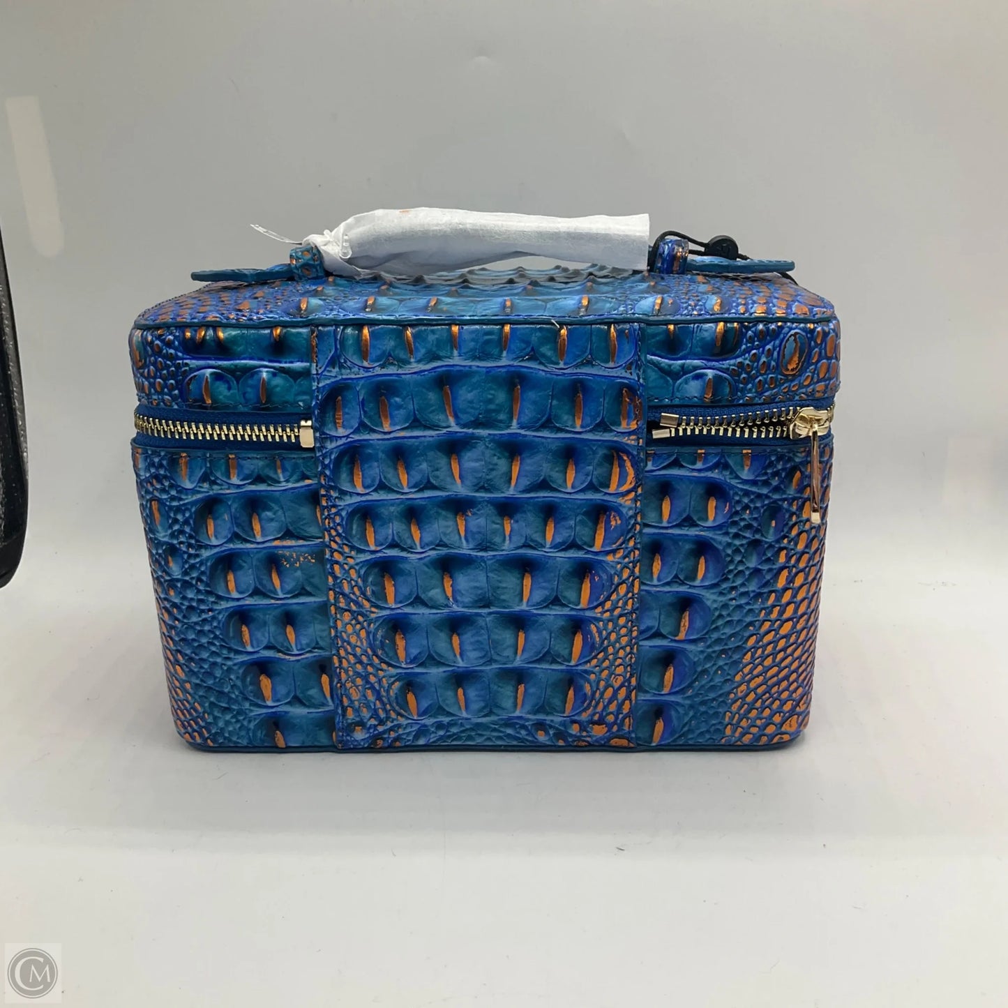 Makeup Bag Designer By Brahmin, Size: Medium