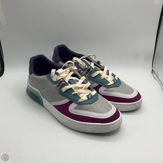 Shoes Designer By Coach In Multi-colored, Size: 8.5