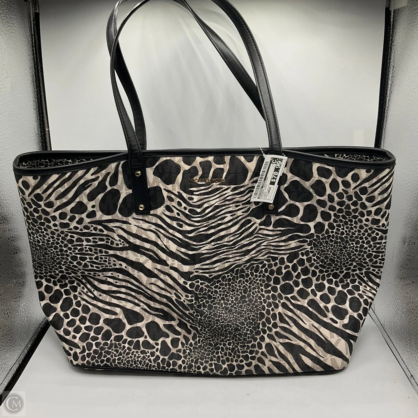 Handbag Designer By Michael Kors, Size: Large