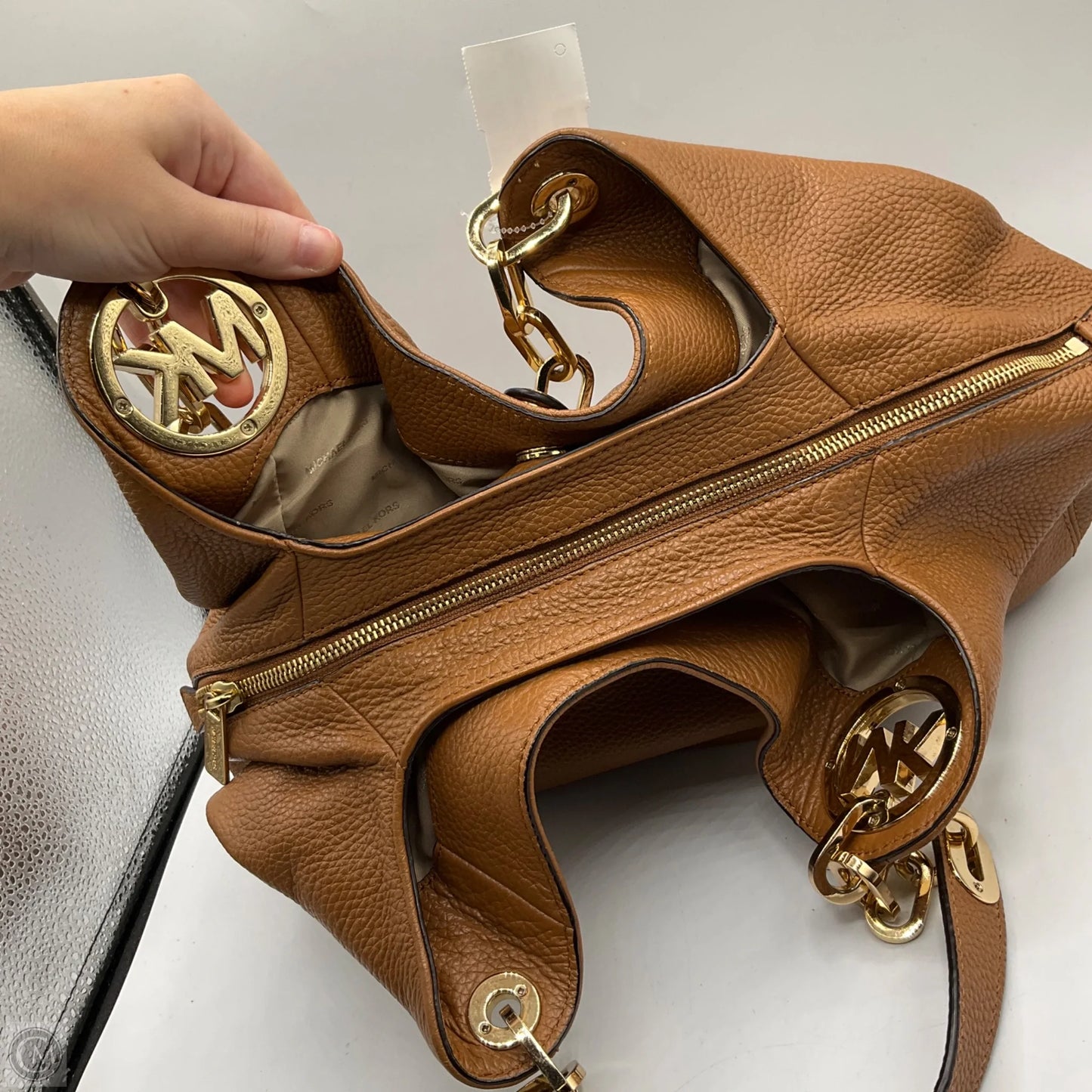 Handbag Designer By Michael Kors, Size: Medium