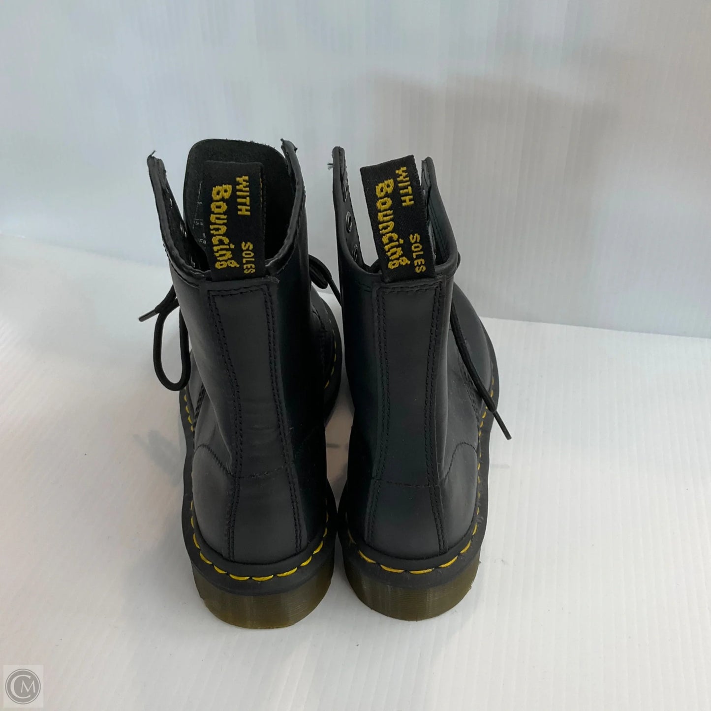 Boots Ankle Flats By Dr Martens In Black, Size: 6