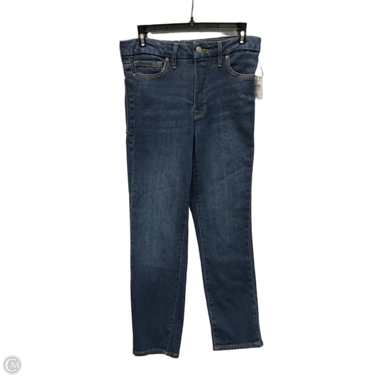 Jeans Skinny By Good American In Blue Denim, Size: 2