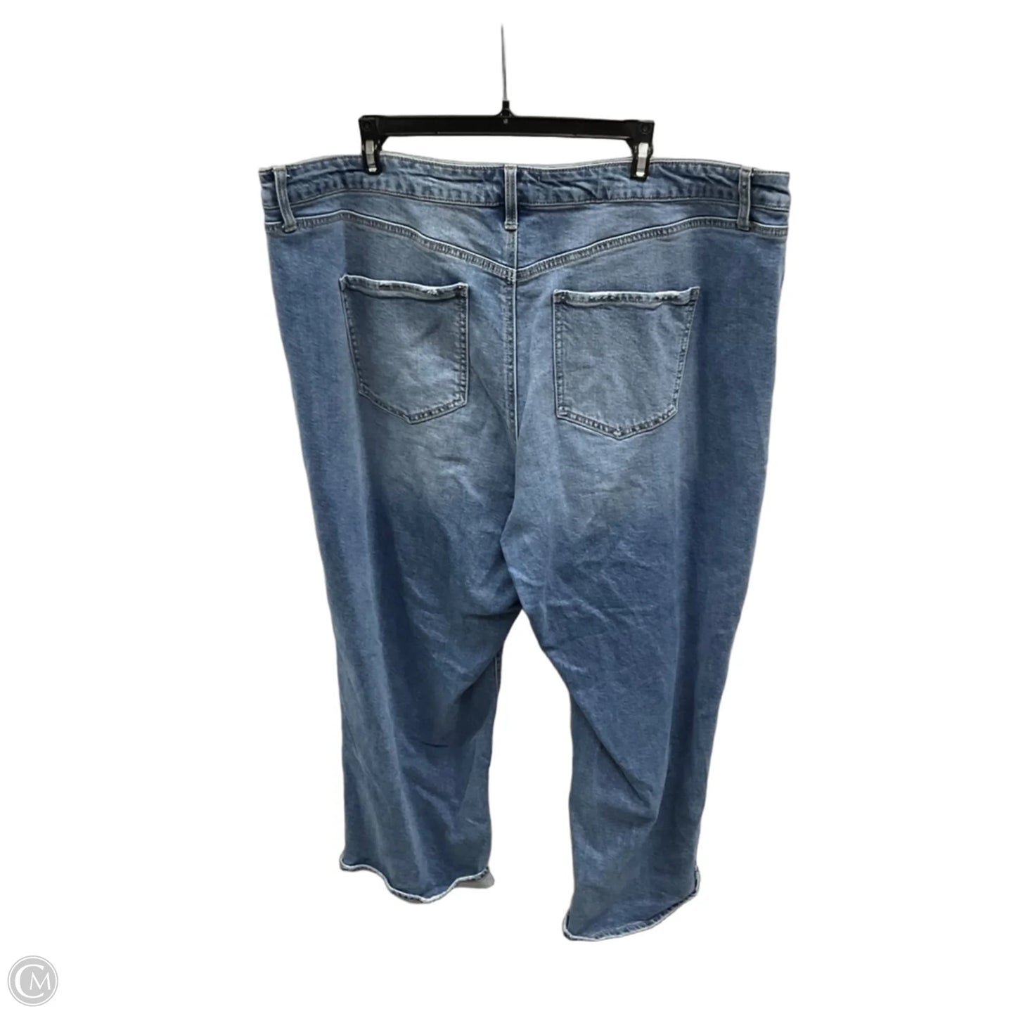 Jeans Wide Leg By Arula In Blue Denim, Size: 20