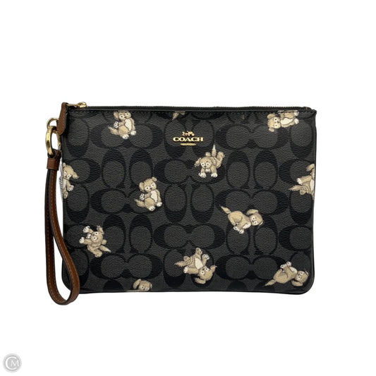 Wristlet Designer By Coach, Size: Large