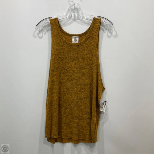 Top Sleeveless By We The Free In Yellow, Size: M