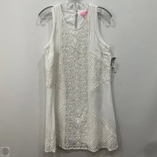 Dress Casual Short By Lilly Pulitzer In White, Size: S