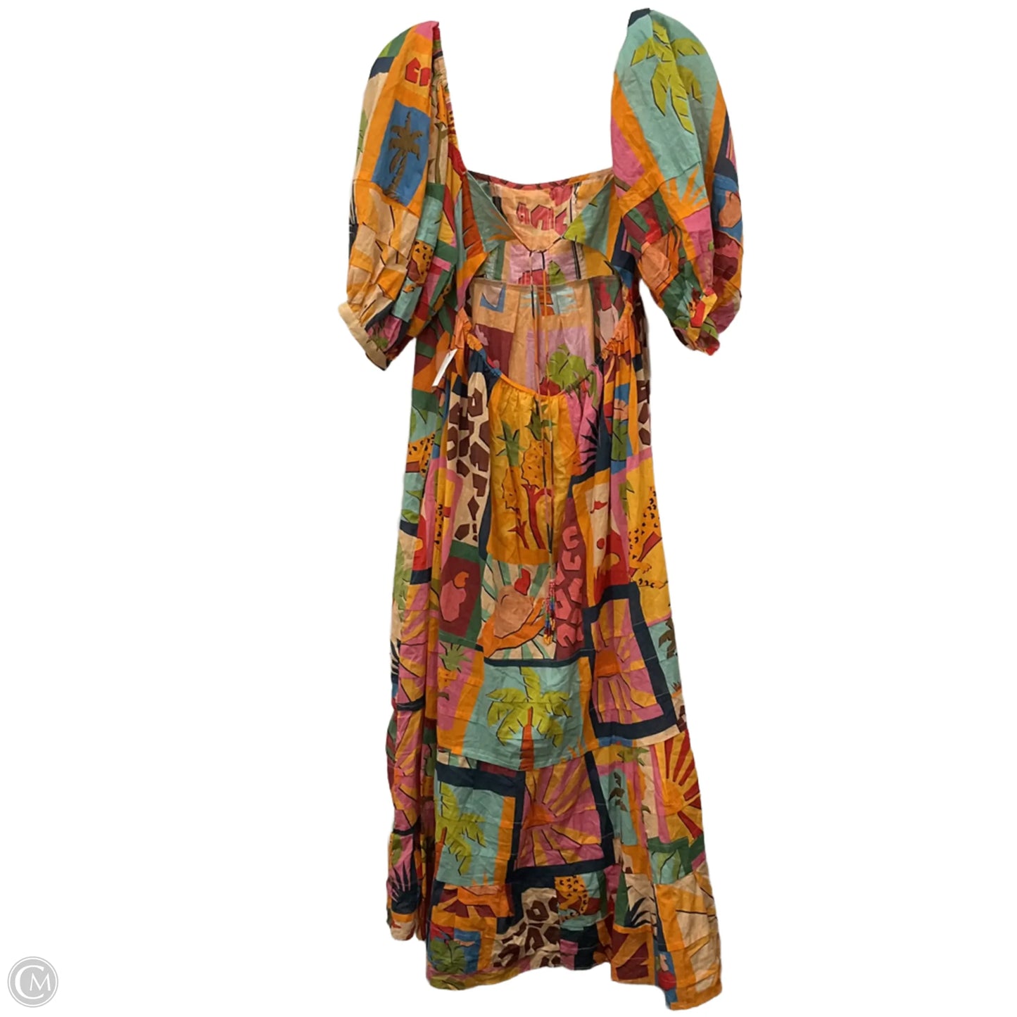 Dress Casual Maxi By Farm Rio In Multi-colored, Size: S