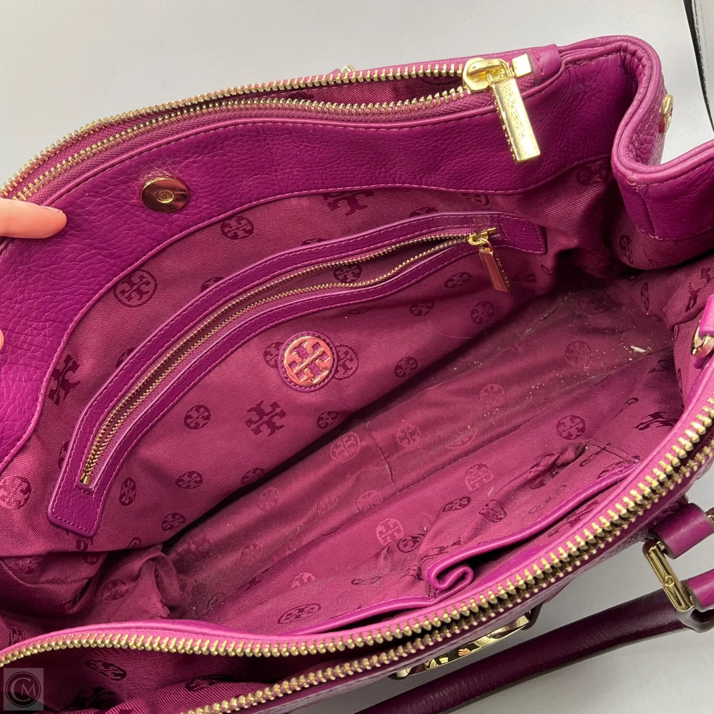 Handbag Designer By Tory Burch, Size: Medium