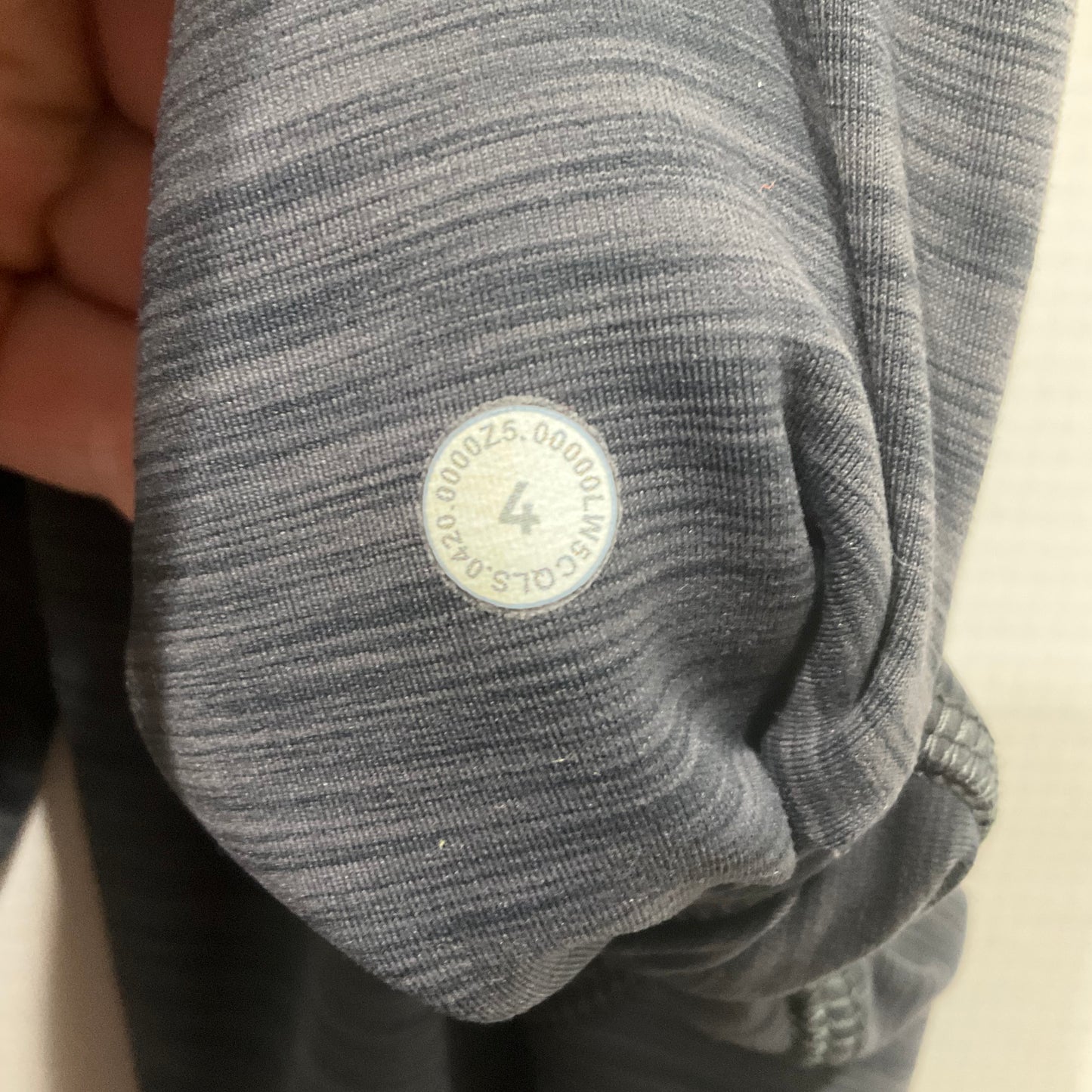 Grey Athletic Leggings Lululemon, Size 4