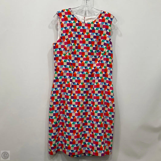 Dress Work By Kate Spade In Geometric Pattern, Size: 10