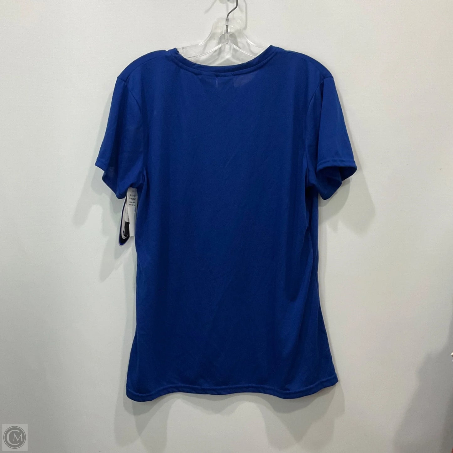 Top Short Sleeve By Concepts In Blue, Size: Xl