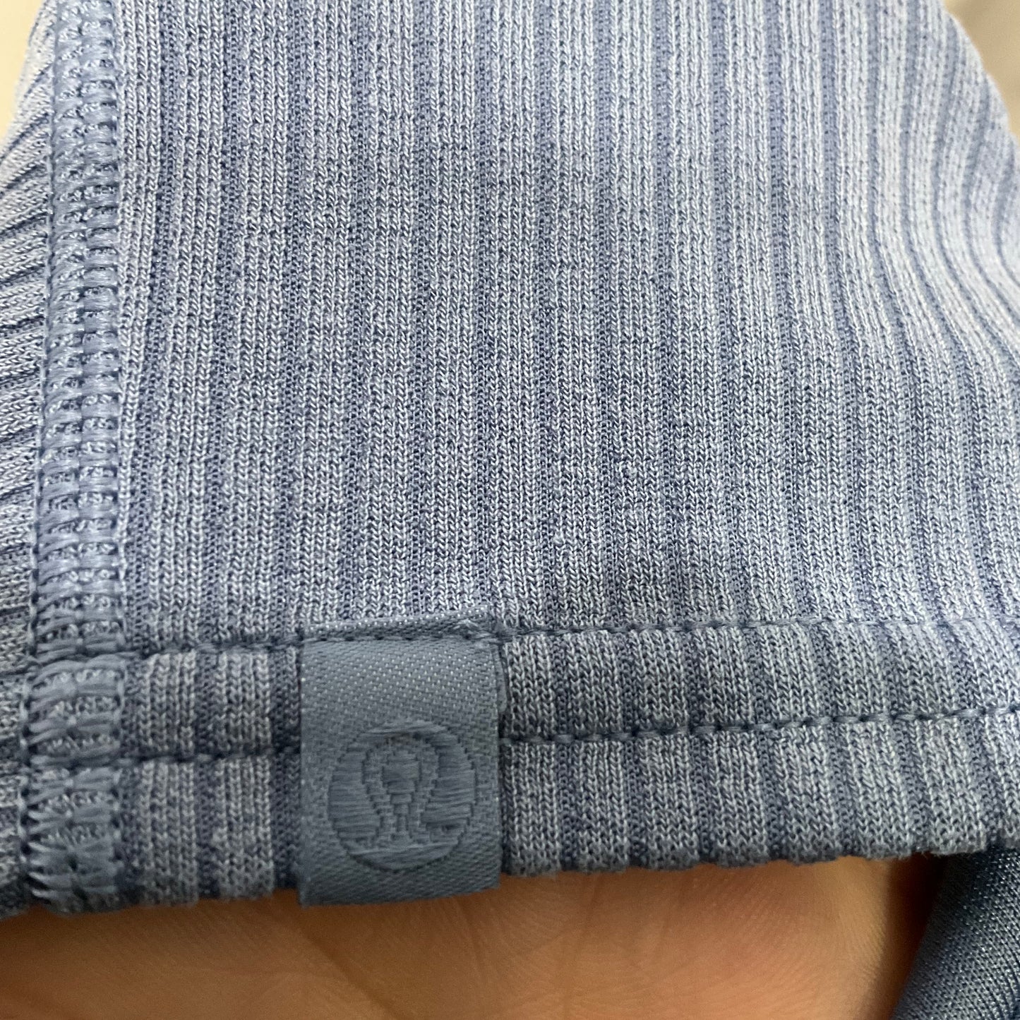 Athletic Tank Top By Lululemon In Blue, Size: 4