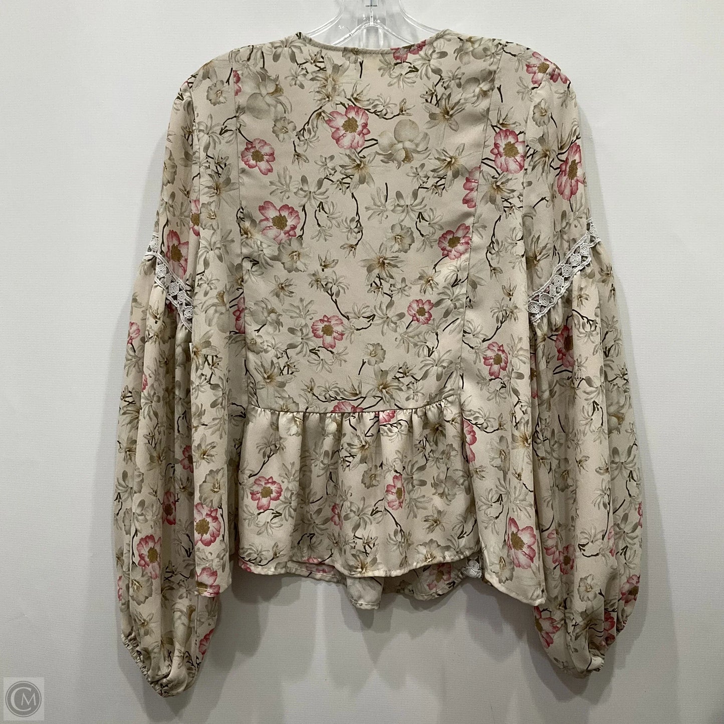 Top Long Sleeve By Altard State In Floral Print, Size: M