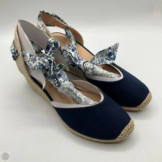 Shoes Heels Block By Bandolino In Blue, Size: 7.5