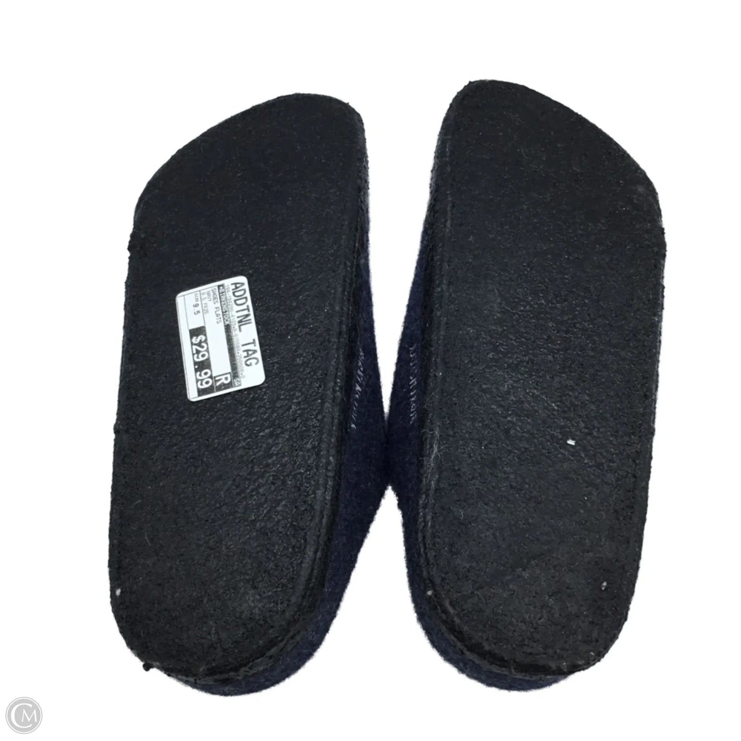 Shoes Flats By Birkenstock In Navy, Size: 9.5