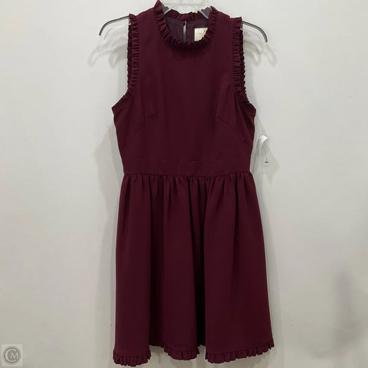 Dress Designer By Kate Spade In Maroon, Size: 6