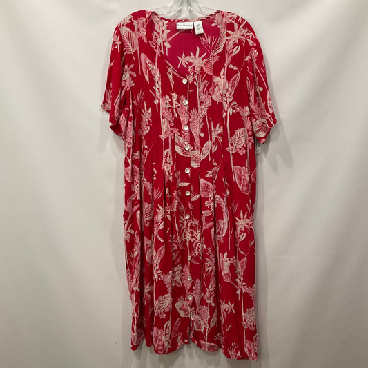 Dress Casual Midi By Anna Maxwell  Size: 18