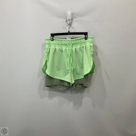 Athletic Shorts By Gym Shark In Green, Size: M