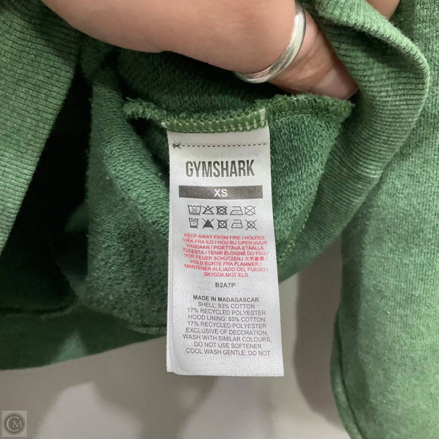 Athletic Pants 2pc By Gym Shark In Green, Size: Xs