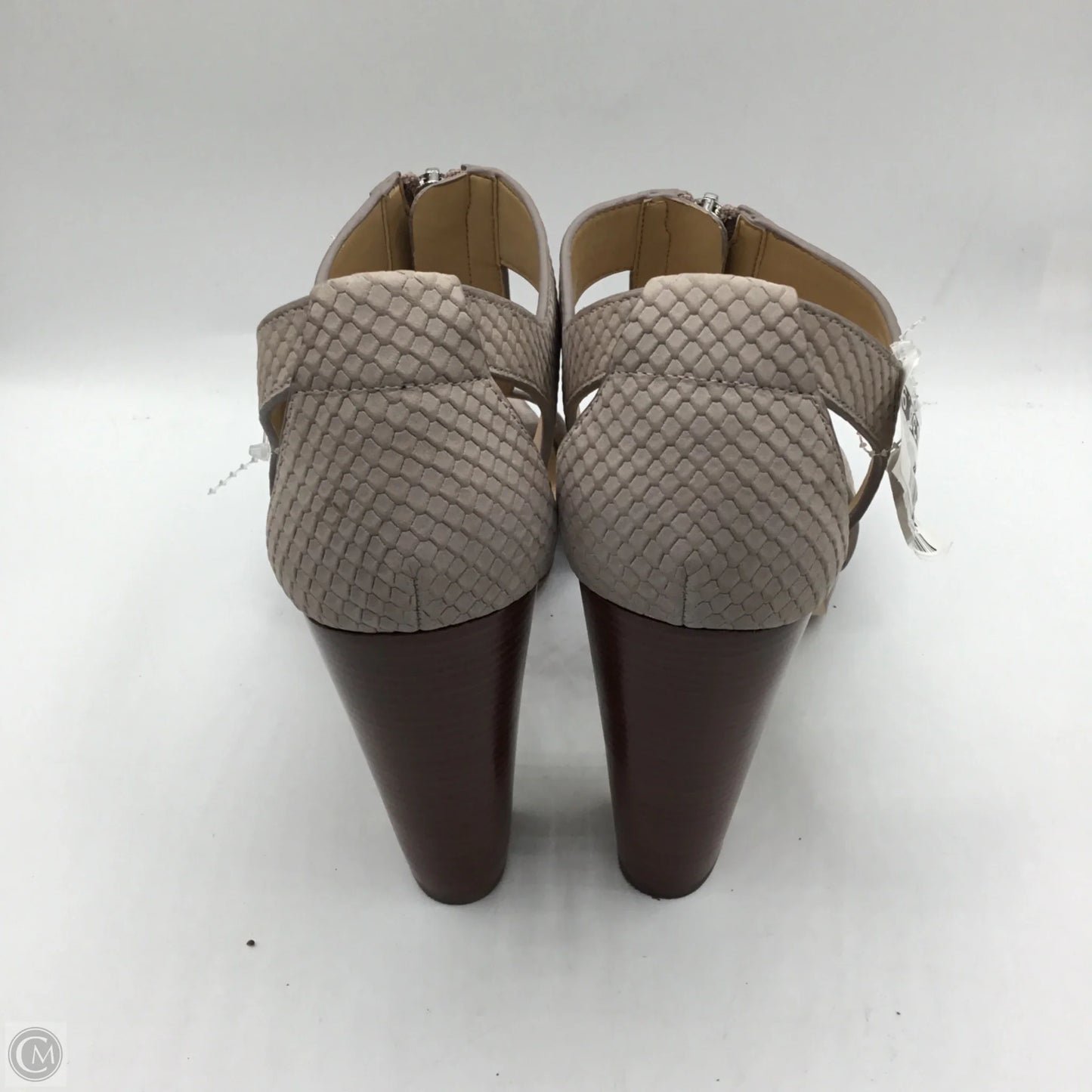 Sandals Designer By Michael Kors In Taupe, Size: 10