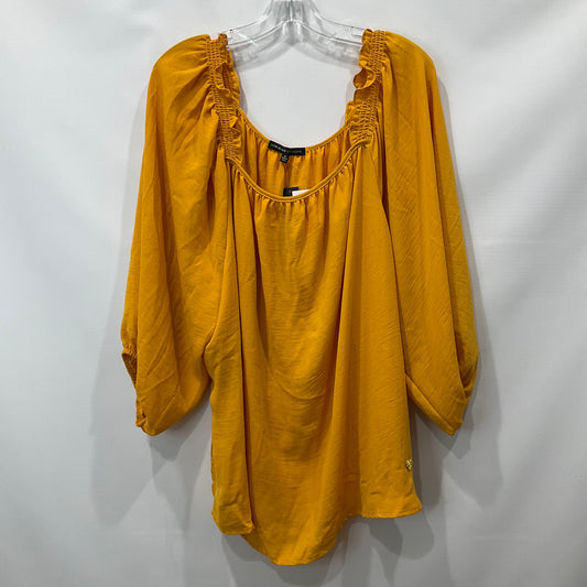 Top Long Sleeve By Adrienne Vittadini  Size: 3x