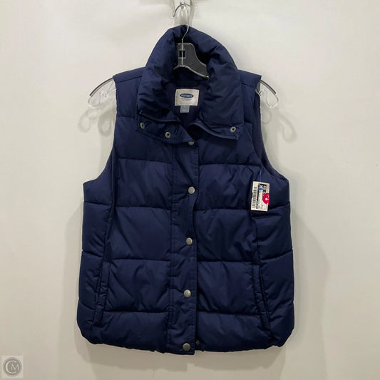 Vest Puffer & Quilted By Old Navy In Navy, Size: M