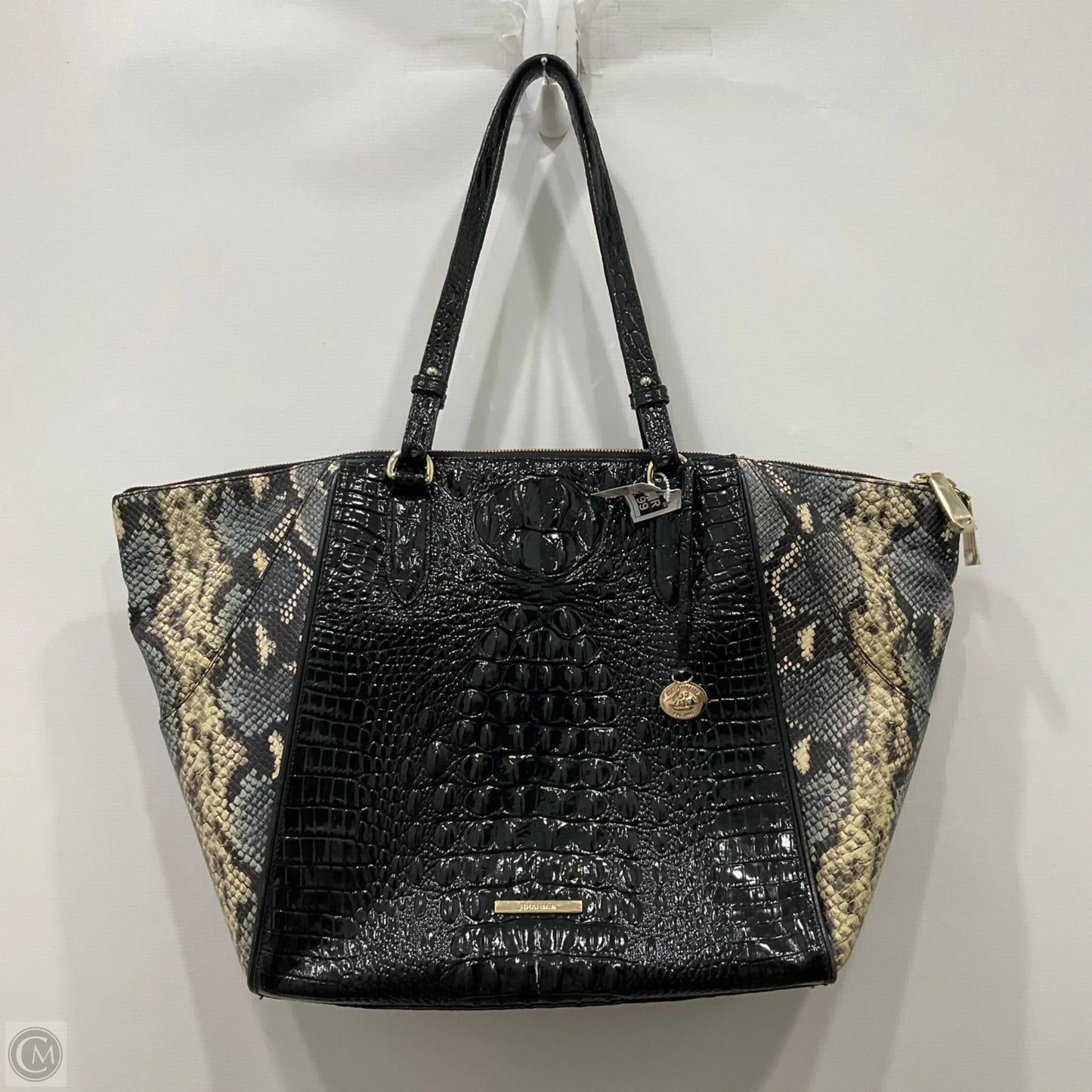 Handbag Designer By Brahmin, Size: Medium