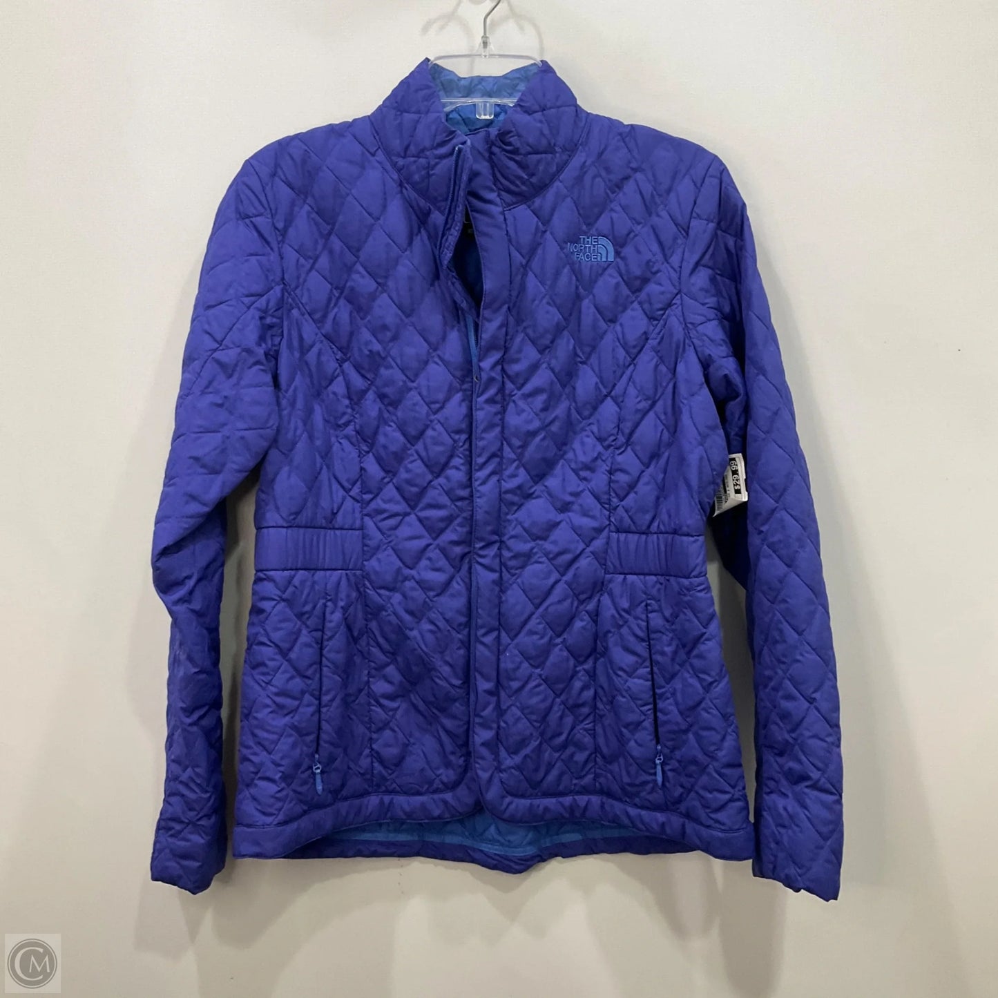 Coat Puffer & Quilted By North Face In Blue, Size: L