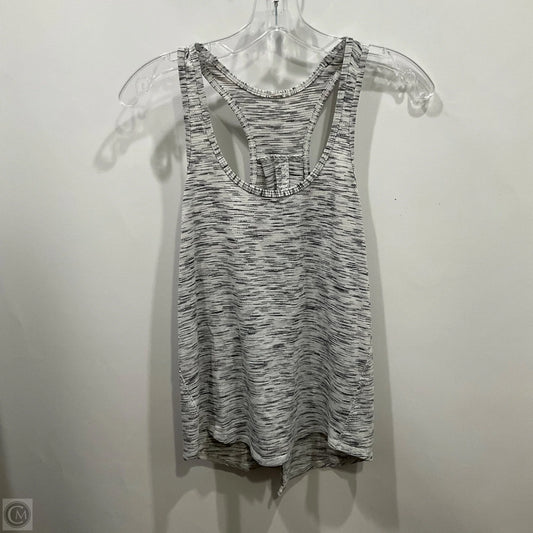 Athletic Tank Top By Lululemon In Grey, Size: 6