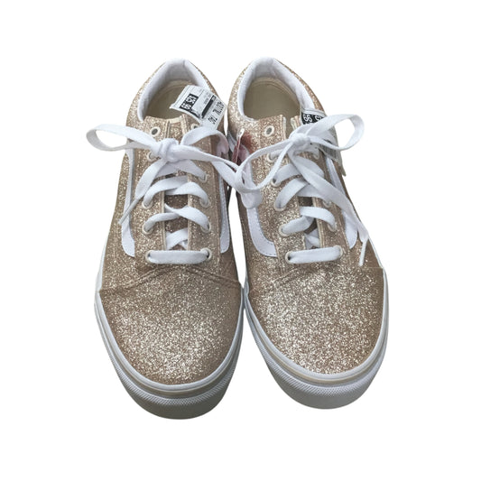 Shoes Sneakers By Vans In Rose Gold, Size: 7