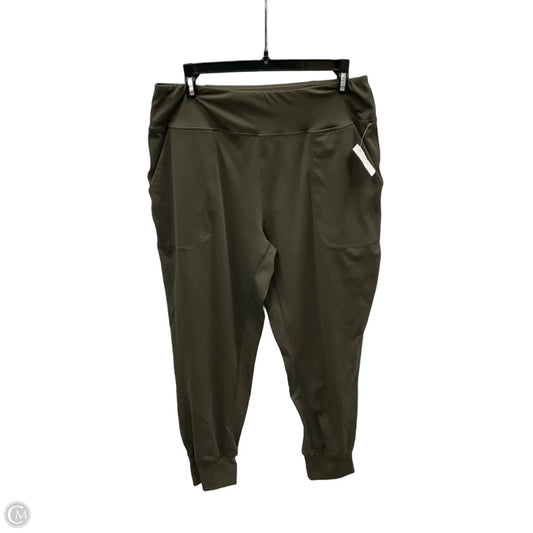Athletic Pants By Clothes Mentor In Green, Size: 26