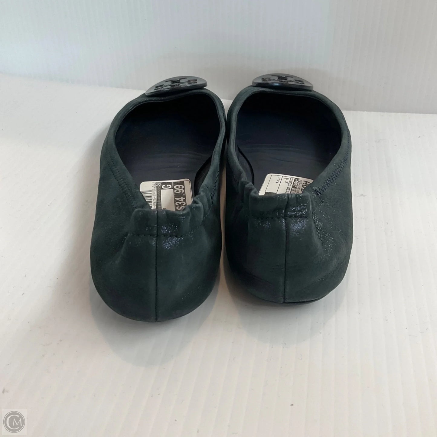Shoes Designer By Tory Burch In Blue, Size: 7