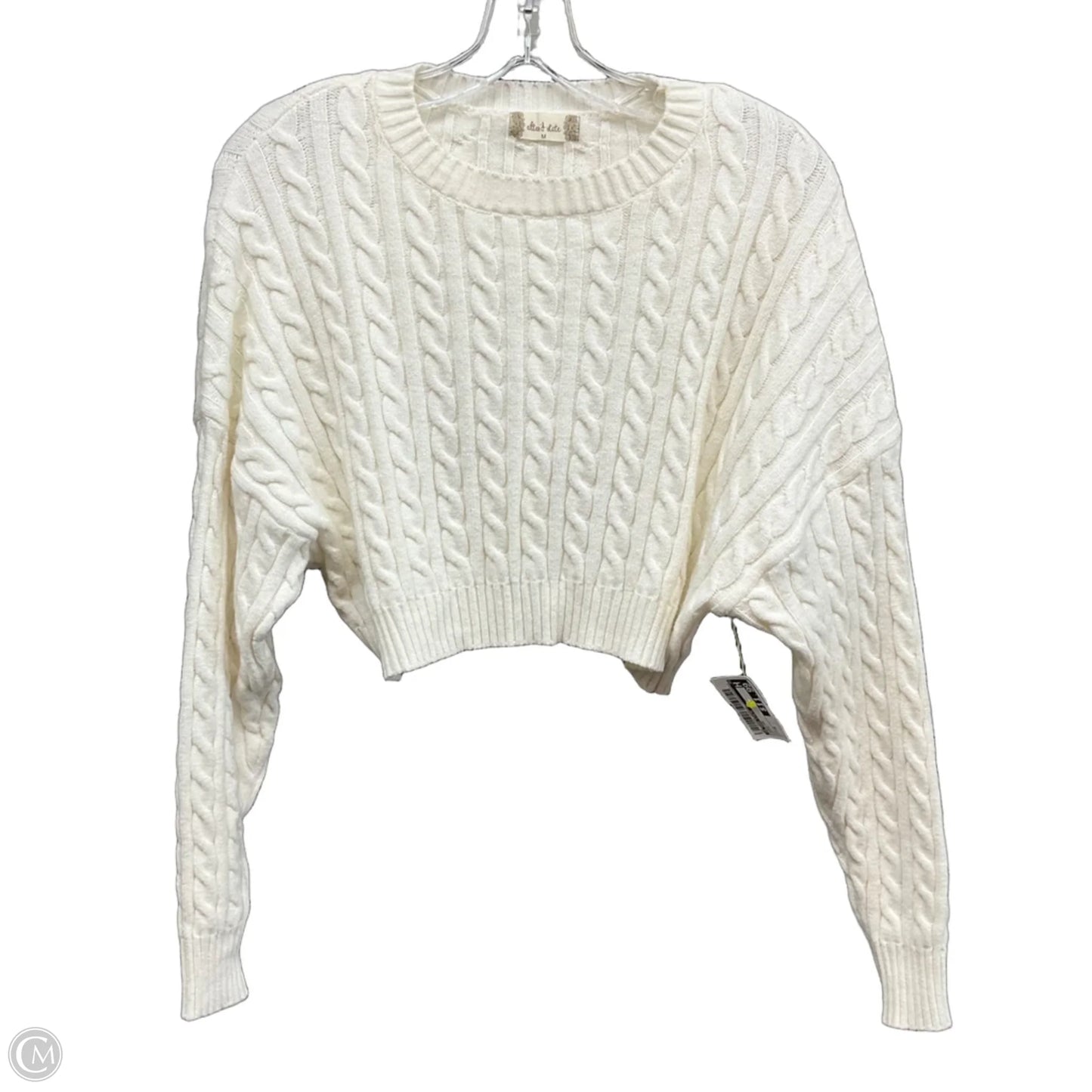 Sweater By Altard State In White, Size: M