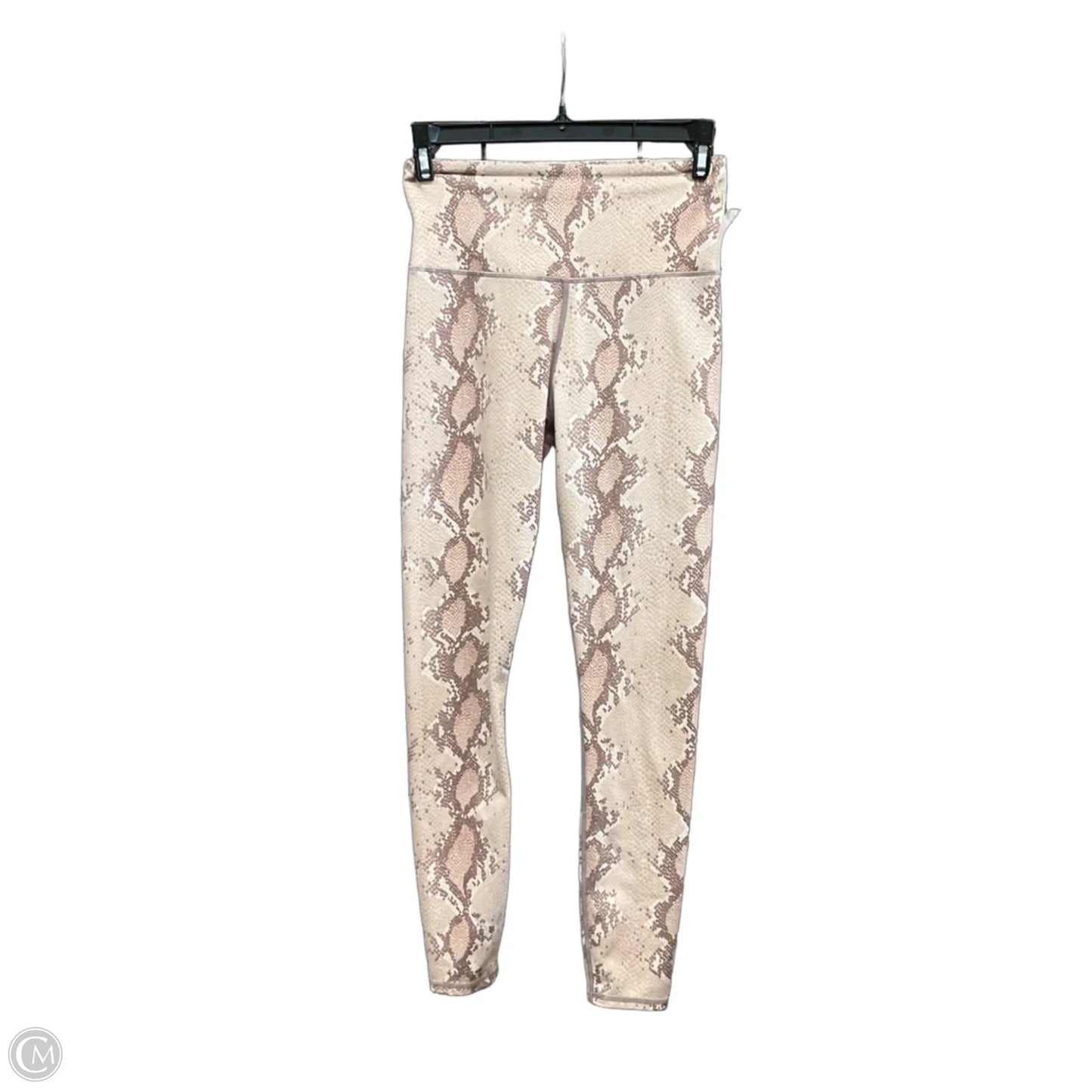 Athletic Leggings By Varley In Snakeskin Print, Size: Xs