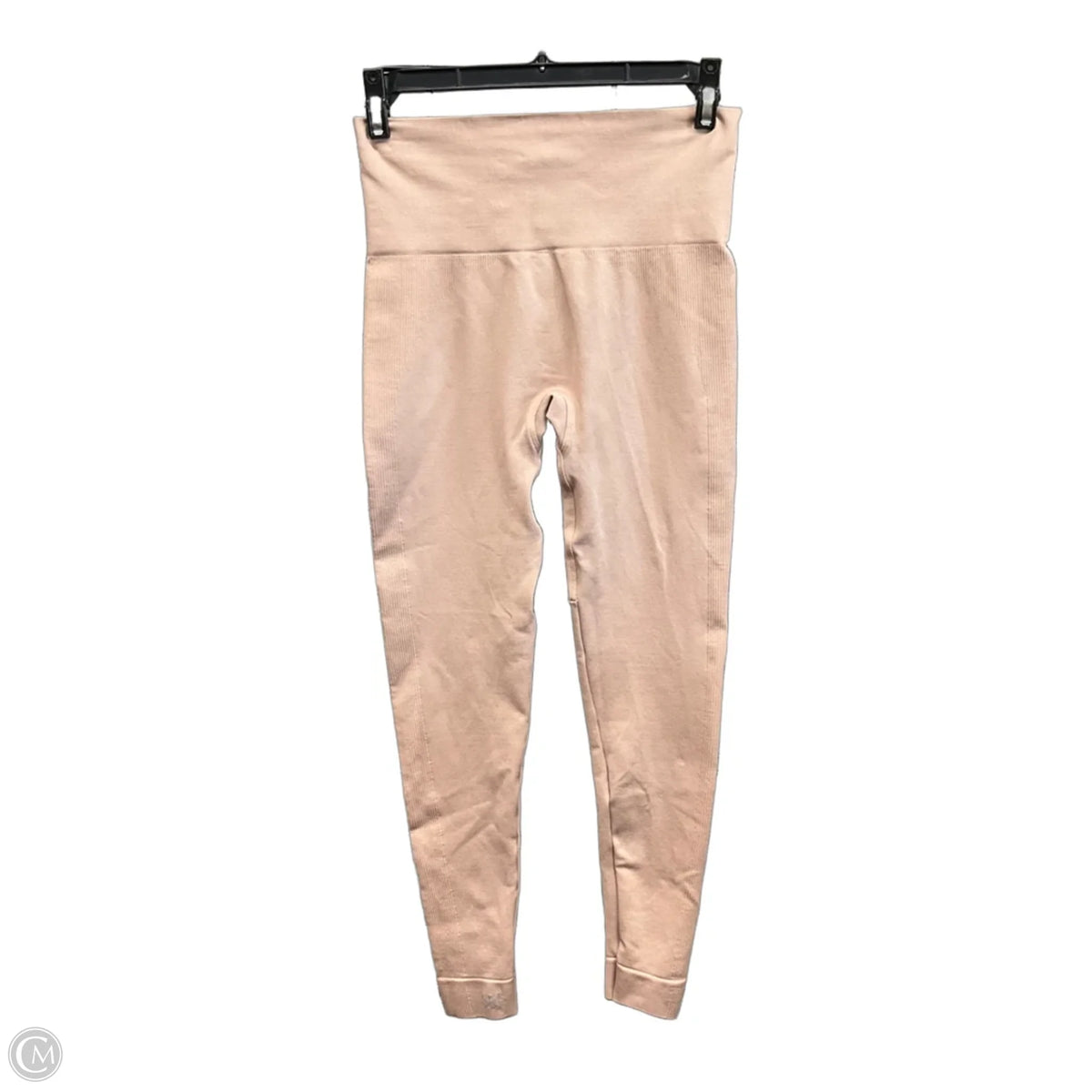 Athletic Leggings Capris By Set Active In Beige, Size: S