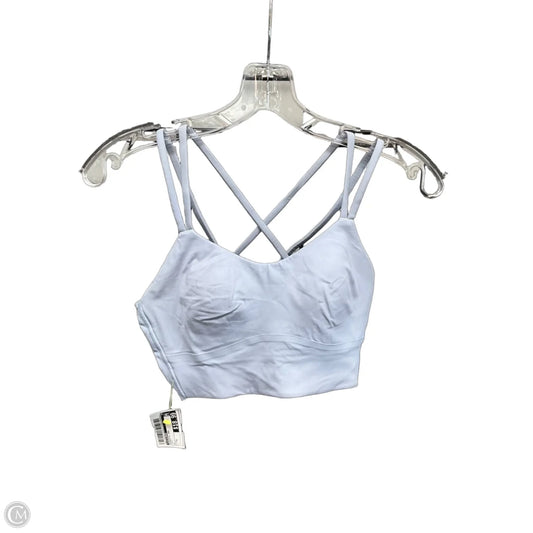 Athletic Bra By Lululemon In Light Blue, Size: S