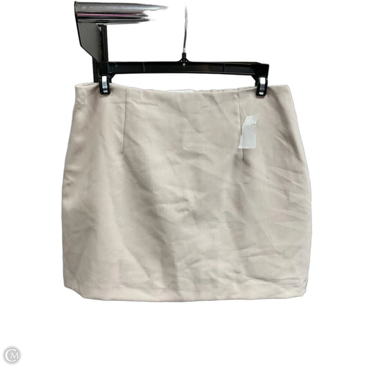 Skort By Abercrombie And Fitch In Tan, Size: M