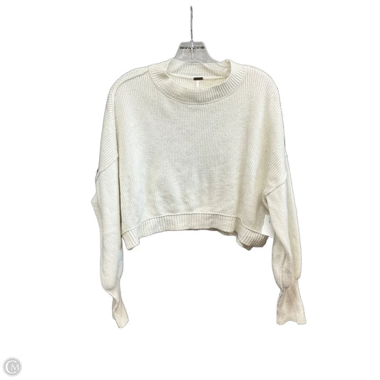 Sweater By Free People In White, Size: Xs