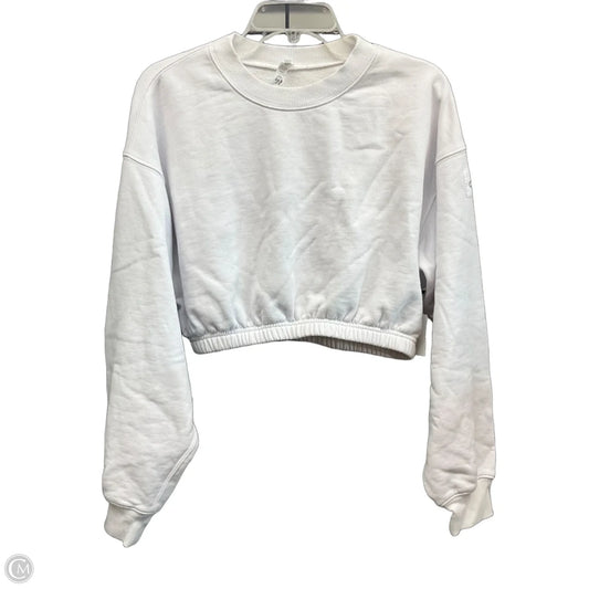 Sweatshirt Crewneck By Alo In White, Size: M