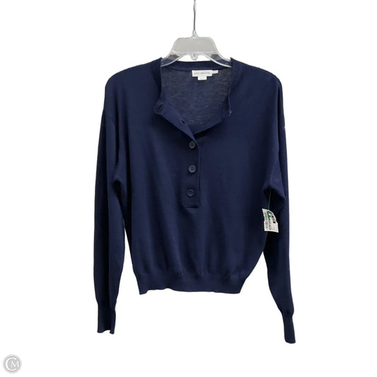 Sweater Cardigan By Good American In Navy, Size: S