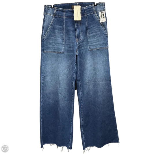 Jeans Wide Leg By Kut In Blue Denim, Size: 6