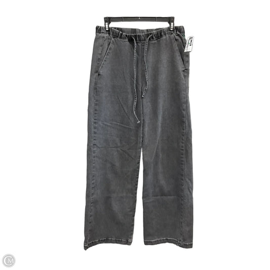 Jeans Wide Leg By Vigoss In Black, Size: 0